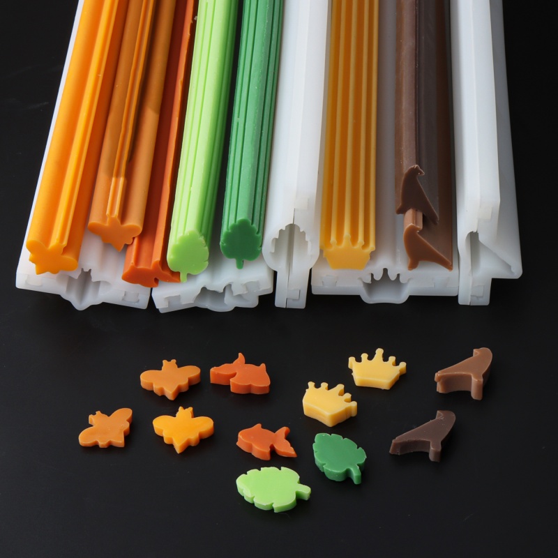 Quality Soap Making Kit - 長い動物/昆虫シリーズの形をしたシリコン石鹸型 サメ/イルカ/ミツバチ/エルク パイプ型石鹸型 DIY手作り石鹸製作アート