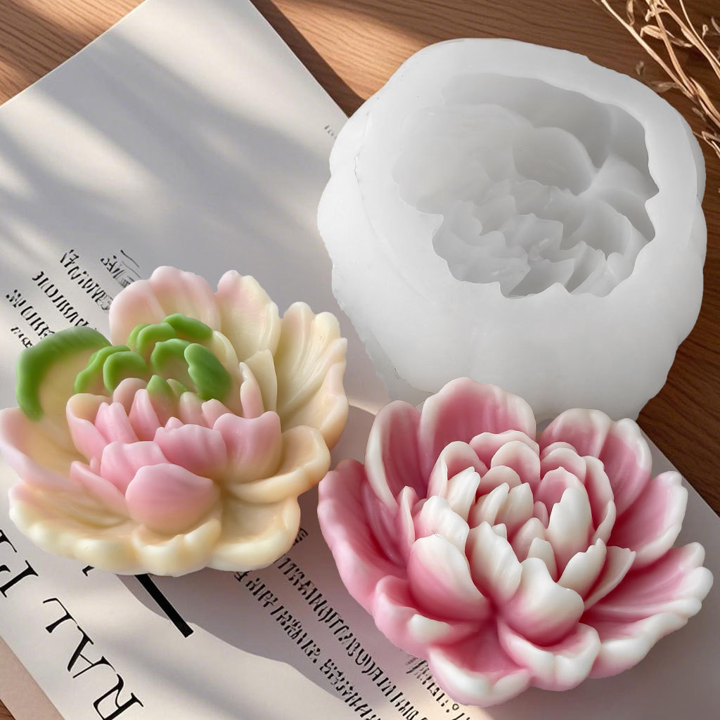 DIY バラの花シリコーン型手作りアロマキャンドル石膏フォー - Soap Making Recipes のレビューと価格