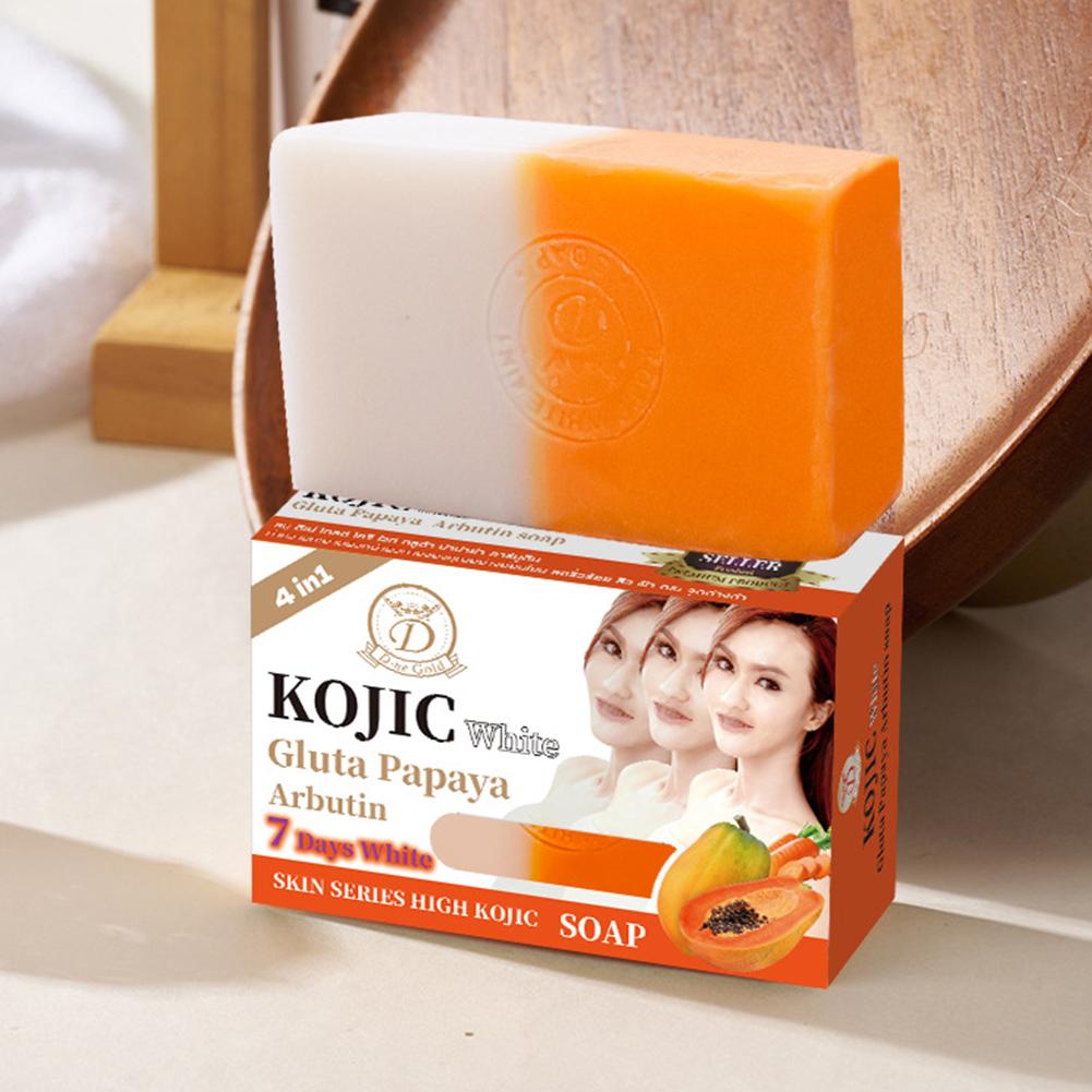 160g パパイヤ コジ酸 エッセンシャルオイル石鹸、ビタミ - Castor Oil Soap のレビューと価格