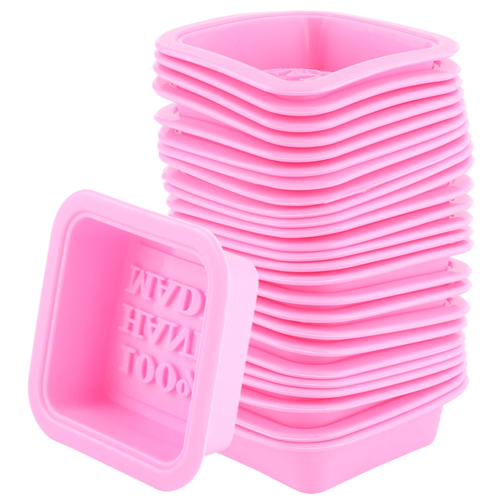 25個入り 再利用可能 シリコン製石鹸型 ノンスティック 柔 - Soap Making Easy のレビューと価格