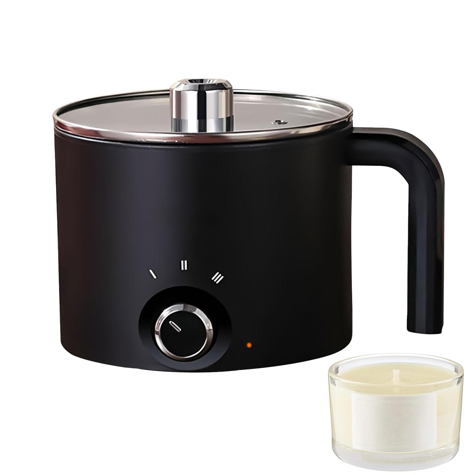 キャンドルワックス溶解ポット 1.5L 大型ステンレス製電気 - Soap Making Ideas のレビューと価格