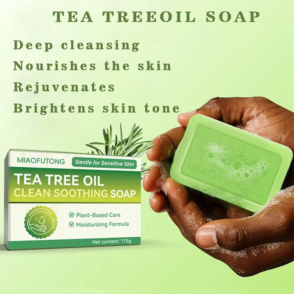 ティーツリーオイル石鹸 ナチュラルボディソープ 洗顔用オイル - Castor Oil Soap のレビューと価格
